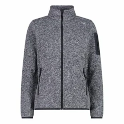 Damen schweres Fleecejacke Knit-Tech Meliert