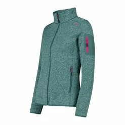 Damen schweres Fleecejacke Knit-Tech Meliert