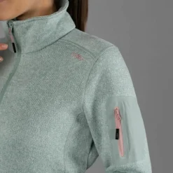 Damen schweres Fleecejacke Knit-Tech Meliert