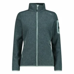 Damen schweres Fleecejacke Knit-Tech Meliert