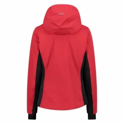 Damen Skijacke aus Twill mit abnehmbarer Kapuze