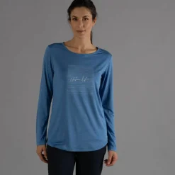 Damen Sweater aus leichtem Melange-Jersey