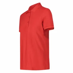 Damen Uni-Piqué-Poloshirt aus Tactel