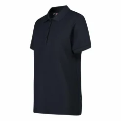 Damen Uni-Piqué-Poloshirt aus Tactel