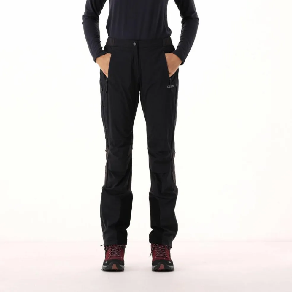 Damen Unlimitech Hybrid-Skitourenhose mit Nylon-Einsätzen