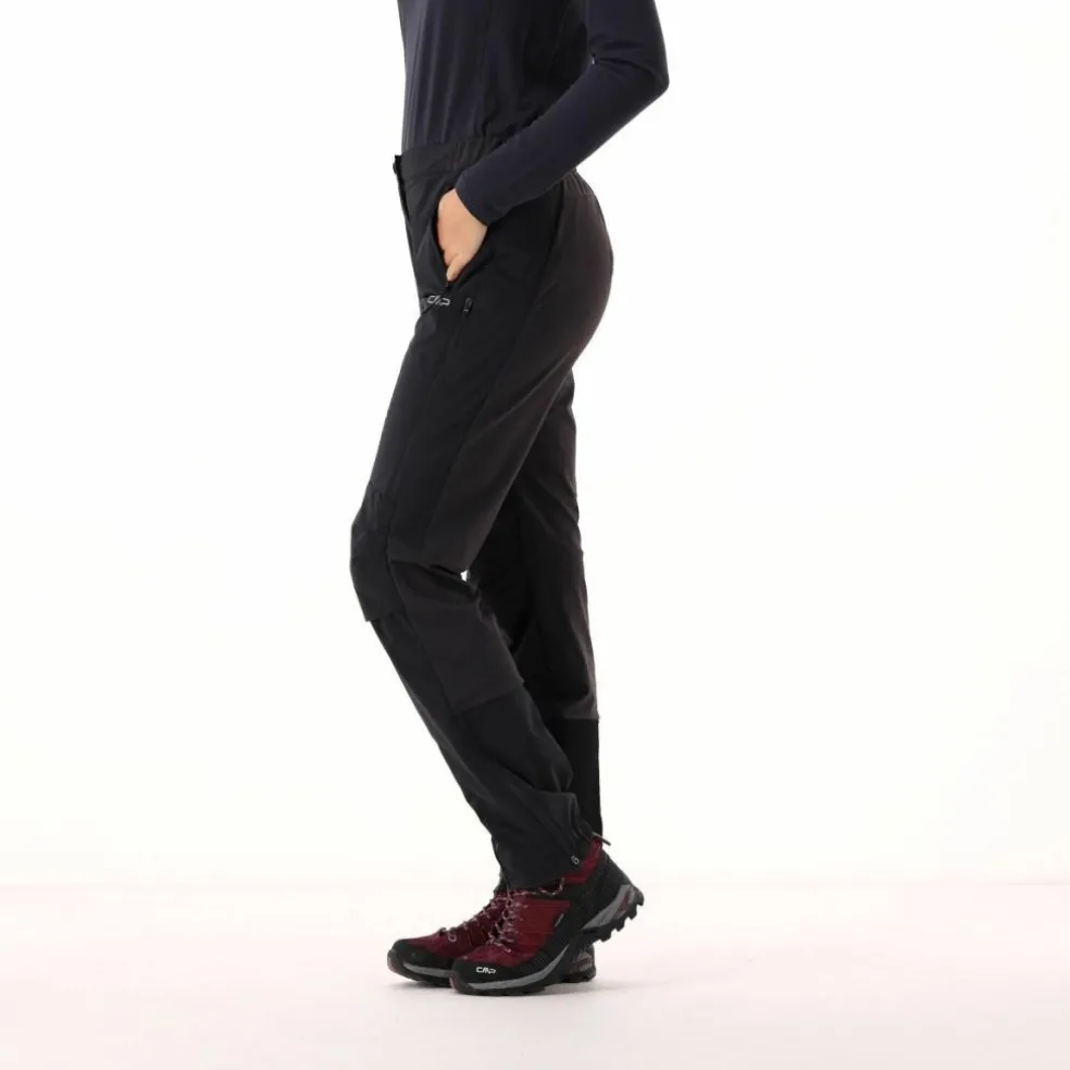 Damen Unlimitech Hybrid-Skitourenhose mit Nylon-Einsätzen
