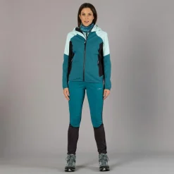Damen Unlimitech winddichte Skitourenhose aus Stretch Performance