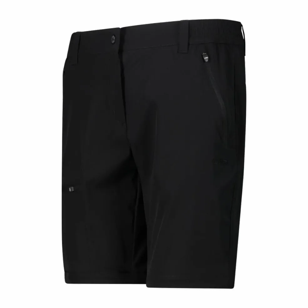 Damen Zip-Off-Stretch-Hose mit großen Seitentaschen