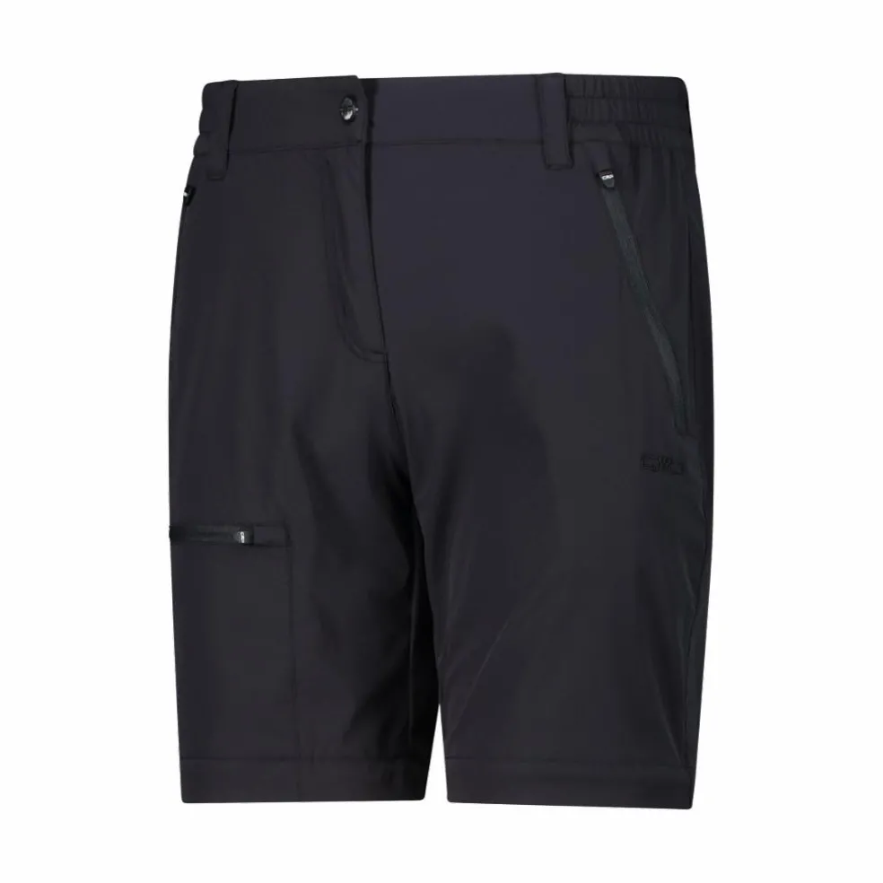 Damen Zip-Off-Stretch-Hose mit großen Seitentaschen