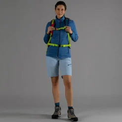 Damen-Fleece Stretch Performance mit durchgehendem Reißverschluss