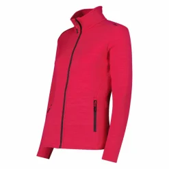 Damen-Fleece Stretch Performance mit durchgehendem Reißverschluss