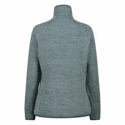 Damen-Fleecejacke aus bedrucktem Knit Tech
