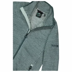 Damen-Fleecejacke aus bedrucktem Knit Tech