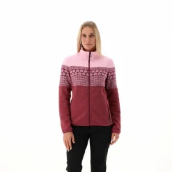 Damen-Fleecejacke mit Reißverschluss