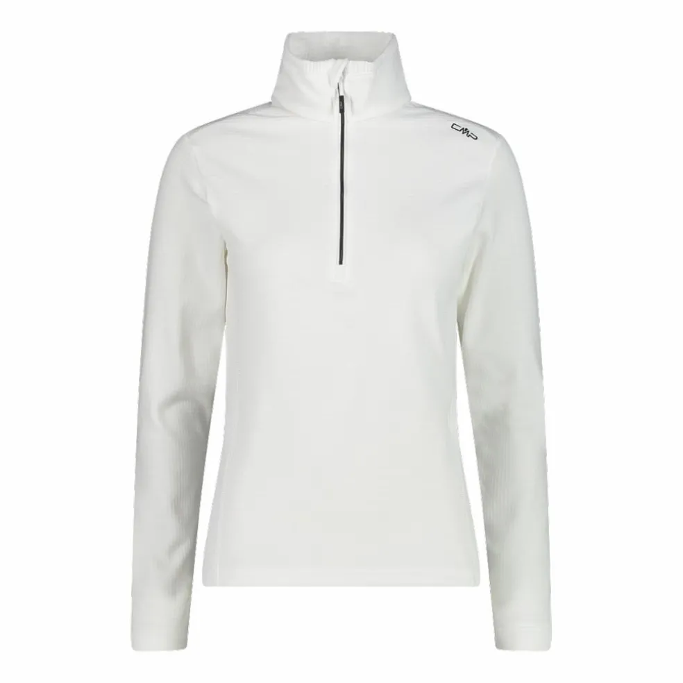 Damen-Fleecepullover aus Grid Tech mit Stehkragen