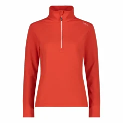 Damen-Fleecepullover aus Grid Tech mit Stehkragen