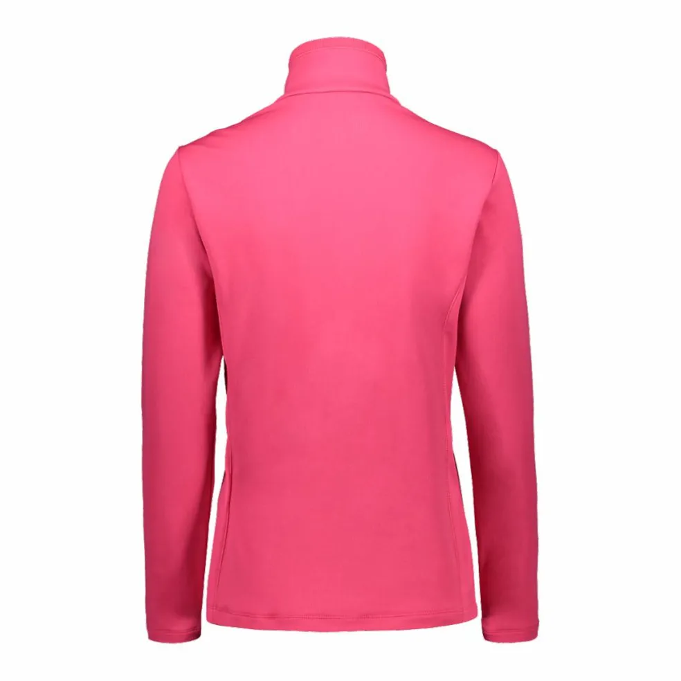 Damen-Fleecepullover aus Grid Tech mit Stehkragen