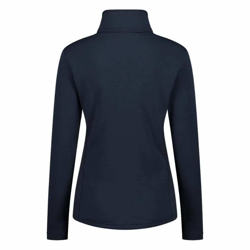 Damen-Fleecepullover aus Grid Tech mit Stehkragen