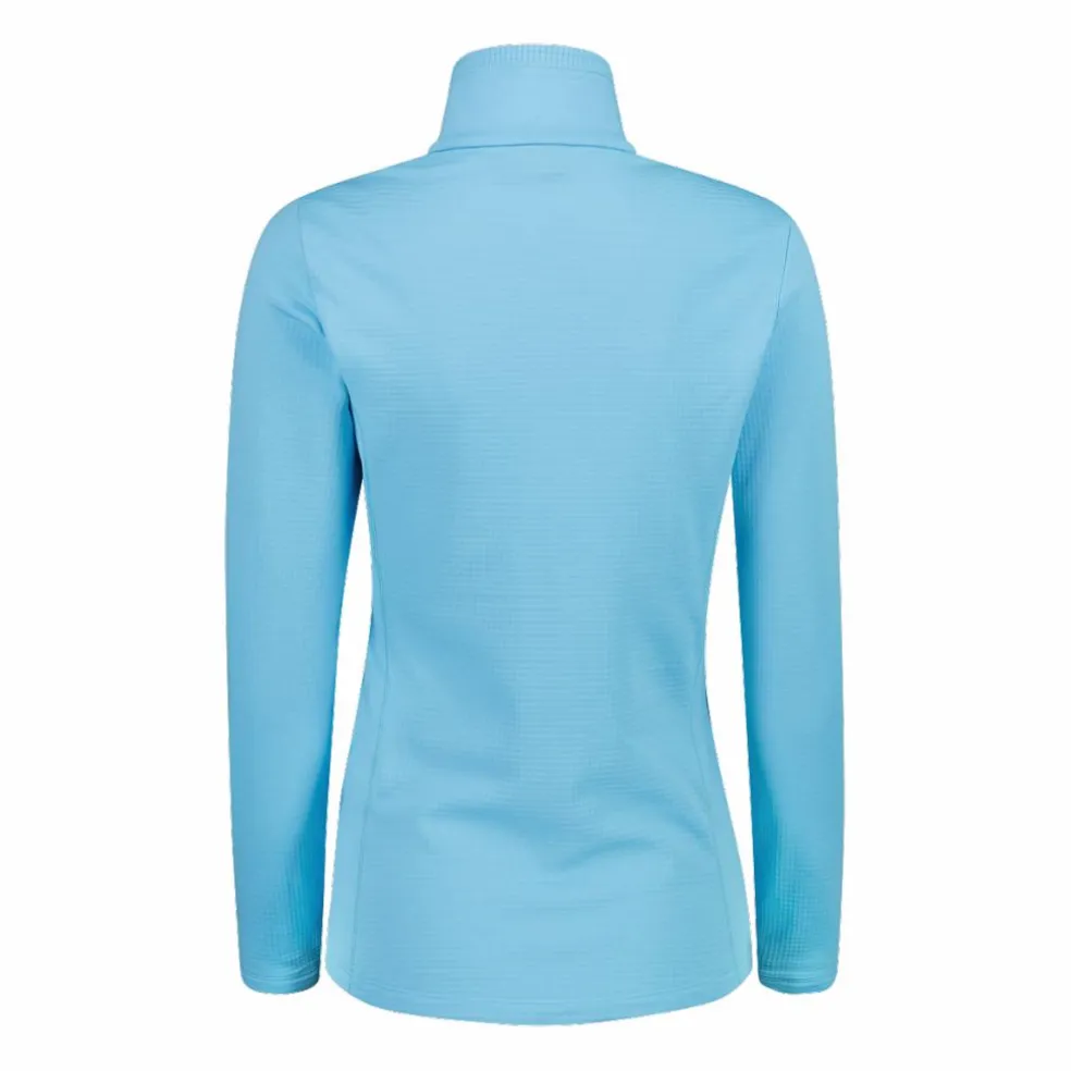 Damen-Fleecepullover aus Grid Tech mit Stehkragen