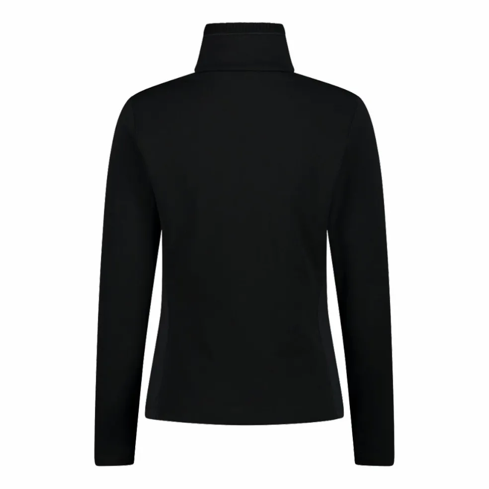 Damen-Fleecepullover aus Grid Tech mit Stehkragen