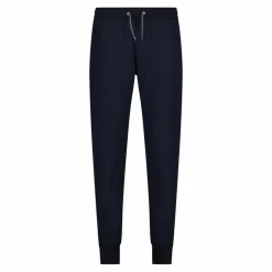 Damenhose aus Baumwollstretch mit Bündchen