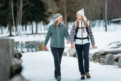 Damenhosen aus Stretch-Polyester