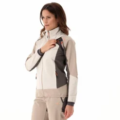 Damen-Hybridjacke mit abnehmbaren Ärmeln