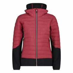 Damen-Hybridjacke Unlimitech wattiert mit PrimaLoft® Black ThermoPlume mit Kapuze