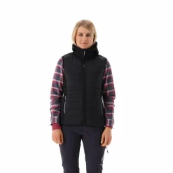 Damen-Hybridweste aus Fleece Knit Tech