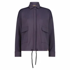 Damenjacke aus Interlock-Strickstoff