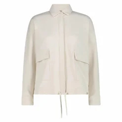 Damenjacke aus Interlock-Strickstoff