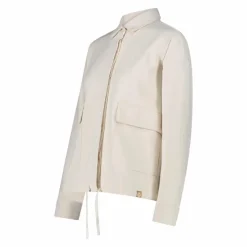 Damenjacke aus Interlock-Strickstoff