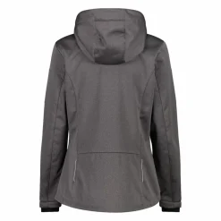 Damenjacke aus Softshell Meliert