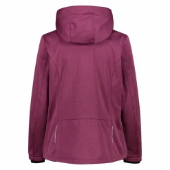 Damenjacke aus Softshell Meliert