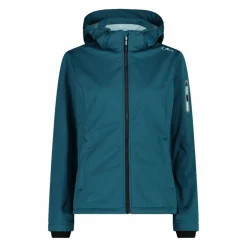 Damenjacke aus Softshell Meliert