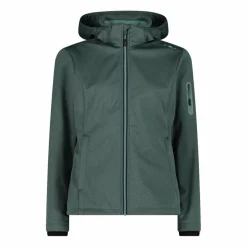 Damenjacke aus Softshell Meliert