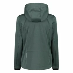 Damenjacke aus Softshell Meliert