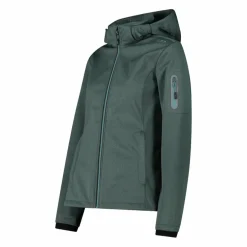 Damenjacke aus Softshell Meliert
