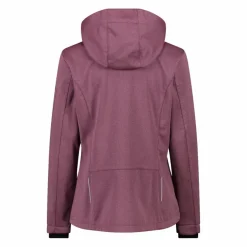 Damenjacke aus Softshell Meliert