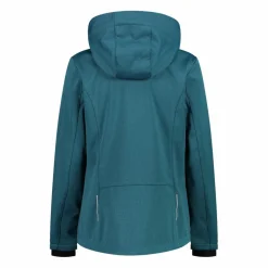 Damenjacke aus Softshell Meliert