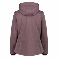 Damenjacke aus Softshell Meliert