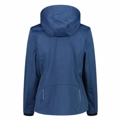 Damenjacke aus Softshell Meliert