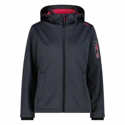 Damenjacke aus Softshell Meliert