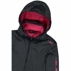 Damenjacke aus Softshell Meliert