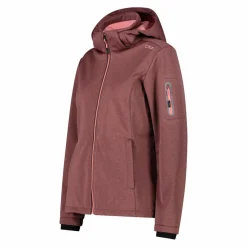 Damenjacke aus Softshell Meliert