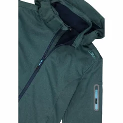 Damenjacke aus Softshell Meliert