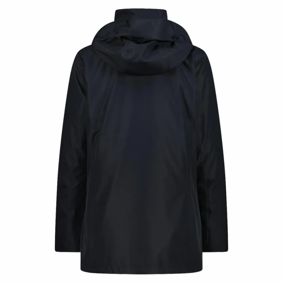 Damenjacke mit abnehmbarer Kapuze und Innenseite