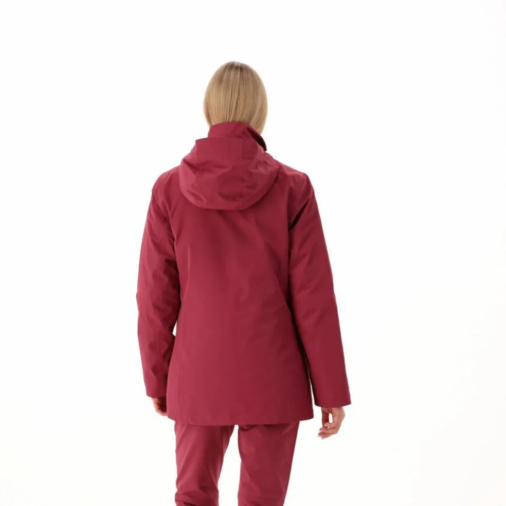 Damenjacke mit abnehmbarer Kapuze und Innenseite