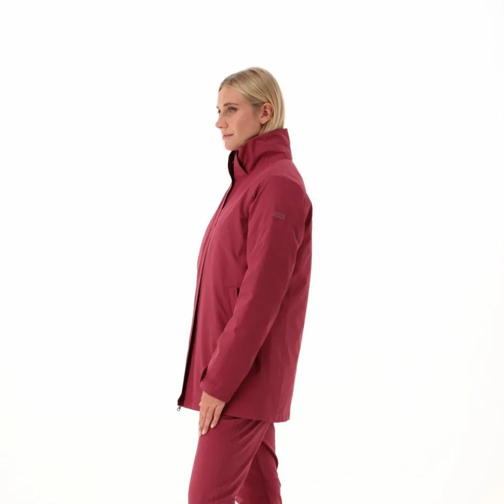 Damenjacke mit abnehmbarer Kapuze und Innenseite