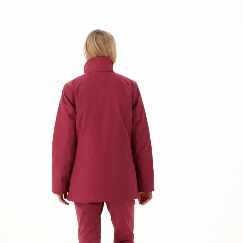 Damenjacke mit abnehmbarer Kapuze und Innenseite